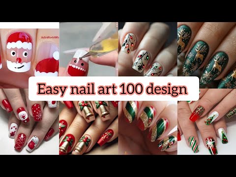 SIMPLE & EASY Christmas Nail Art Designs Compilation || Cute Nail Art 2024 🎄Easy Nail Art Designs