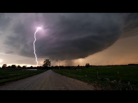 5-6-23 Linneus Missouri and Trenton Tornado Warned Supercell