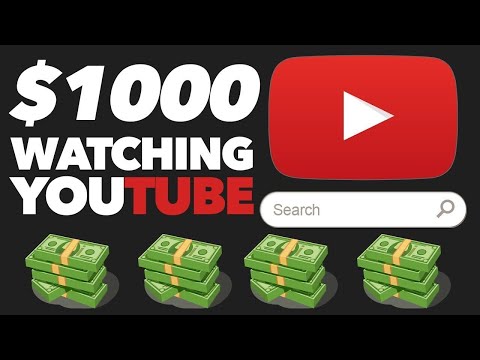 Earn Free PayPal Money Watching YouTube Videos (2024) | Make $1,000 Per Day Online For FREE