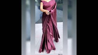 satin silk saree ✨✨#short #summercottonsaree #kanchipattusarees #satin #purechiffonsaree #satinsilk