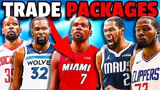 5 Kevin Durant Trade Packages | Miami Heat Can Field the BEST Offer?