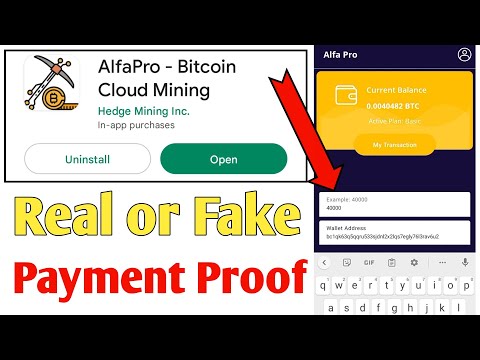 Alfa pro real or fake | Alfa pro payment proof