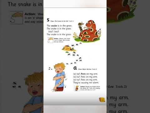 Jolly phonics 's' & 'a' sound Rhymes #phonic #english#Jolly #phonices#learning