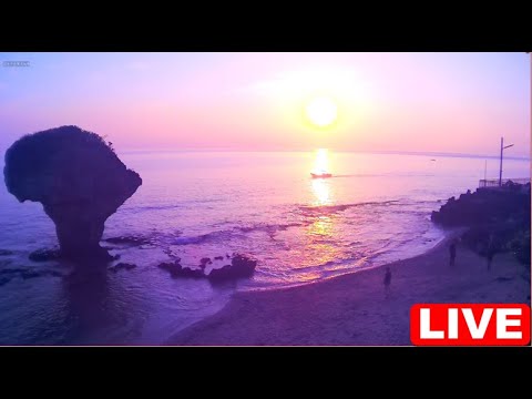 【屏南有線電視_小犬颱風LIVE】花瓶岩浪流