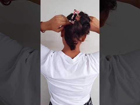 Clucher Hairstyles For Long Hair || everyday hairstyle #shorts #youtubeshorts #hairstyle #hair