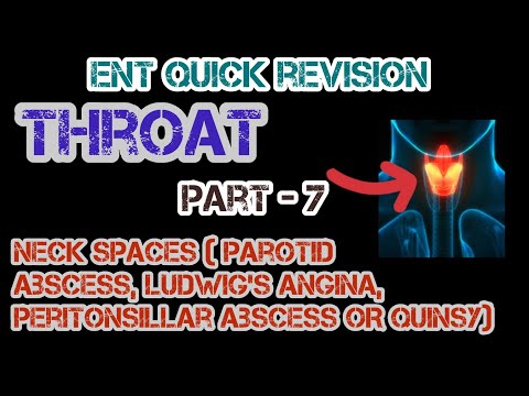 Exploring Neck Spaces: Parotid Abscess, Ludwig's Angina, Peritonsillar Abscess | Dr. Deen Lectures