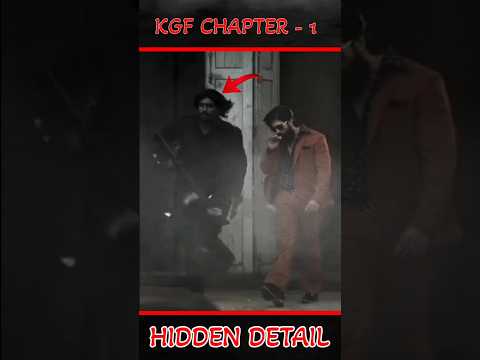 Kgf chapter 1 hidden detail | #shorts #ytshorts #kgfchapter1hiddendetail