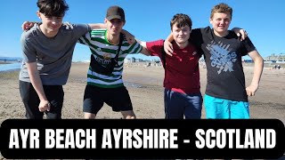 Ayr Beach Ayrshire, Scotland United Kingdom