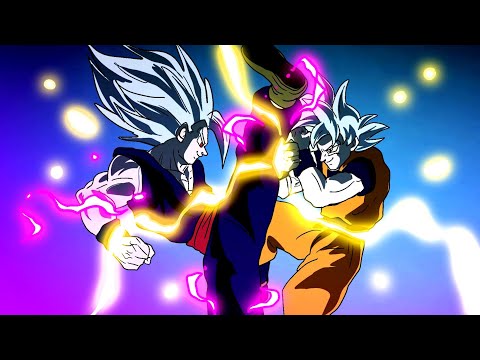 Ultra Instinct Goku vs Beast Gohan Animation