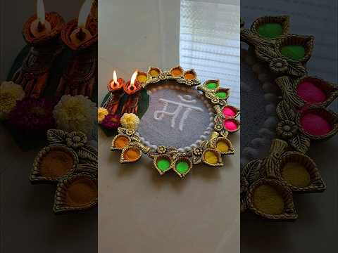 Navratri special 9 Days 9 colors Rangoli designs