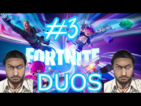 Playing Fortnite ( DUOS / CLUTCH AT THE END )