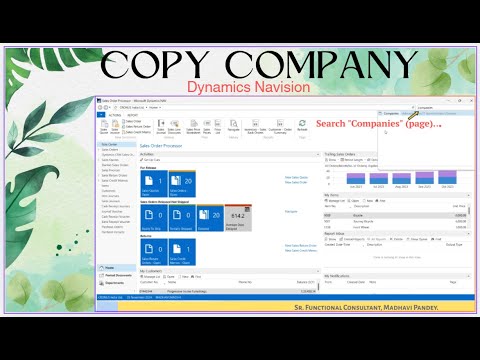 Copy Company in Navision #copy #company #dynamicsnav #navision #nav