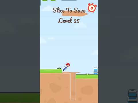 Slice To Save Level 25 Gameplay.