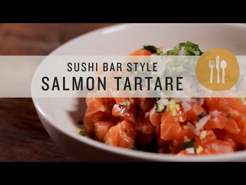 Superfoods - Sushi Bar Style Salmon Tartare