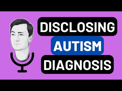 Disclosing an Autism Diagnosis - My Friend Autism #videopodcast #orionkelly