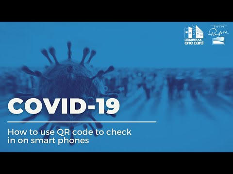 How to use QR Codes on mySA GOV App for COVID Check ins