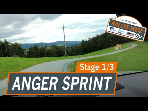 Rallye Weiz 2024: Stage 1/3 Anger Sprint | Recce