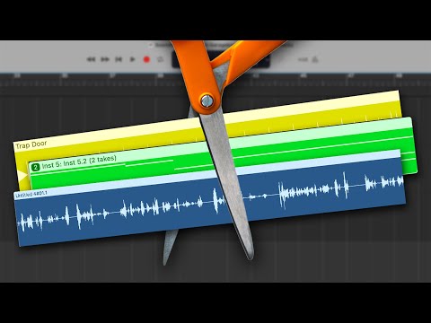 How to split a track in GarageBand (easy method)