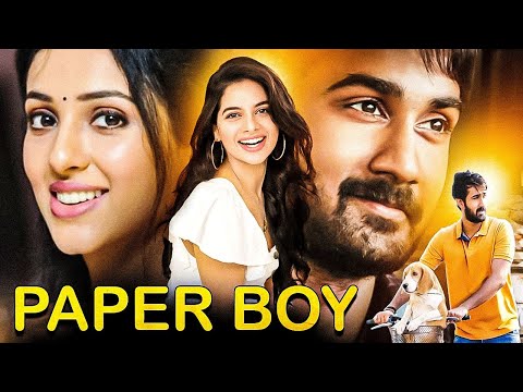 Paper Boy Hindi Dubbed Full Romantic Movie | Santosh Sobhan,Riya Suman, Tanya Hope | 2024 New Movies