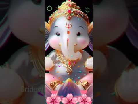 Gajanana#Ganapathi#Vinaayakaaya Vignaraajaaya  #om #jai Ganesh #baby ganesh 🎧🎧🙏🙏