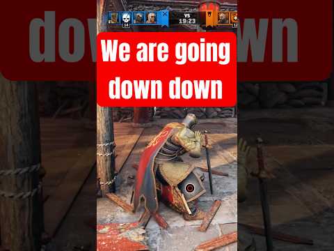 We’re all going down! This never gets old. #forhonor #gaming #trolling #shorts