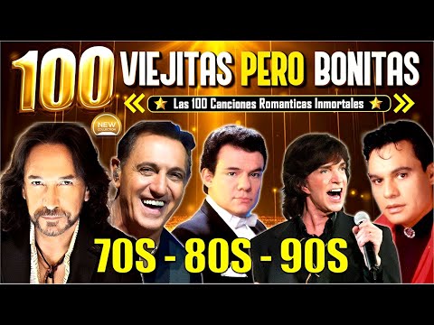 LAS 100 CANCIONES ROMANTICAS INMORTALES 💗JOSE JOSE, ROBERTO CARLOS, LUIS MIGUEL, JUAN GABRIEL,...