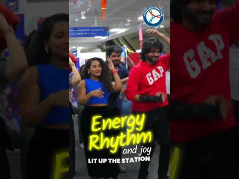 When Ameerpet Metro Station transformed into a celebration zone! 🎉🚇