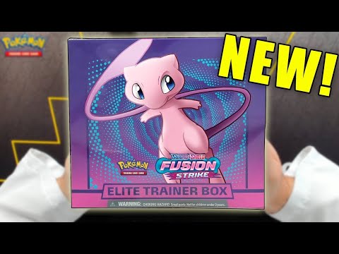 Fusion Strike Elite Trainer Box of Pokemon Cards!!