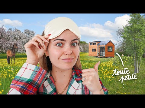 Je dors dans une mini rikiki maison ! 🤏🏼 🏠