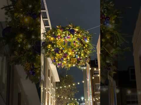 Chelsea Christmas Lights Switch-On! 🎄✨ #chelseachristmas #londonchristmas #chelseachristmaslights