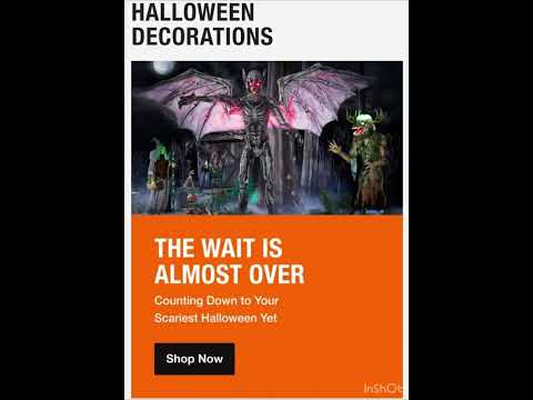 Home Depot’s Halloween 2023 The Wait is Almost Over! #homedepothalloween #codeorange #halloween