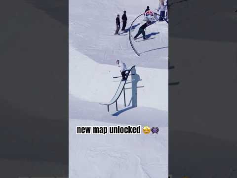 @jespertjader real life video skiing at Red Bull Unrailistic 🕹️🎿