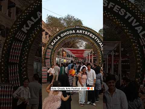 Kala Ghoda Arts Festival 2025❤️🔥#arts #shooping #festival #kalaghodaartfestival #shortviral  #short