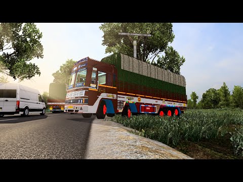 Tamil Nadu Truck Driving | Dhimbam Hills Driving | Ashok Leyland BS6