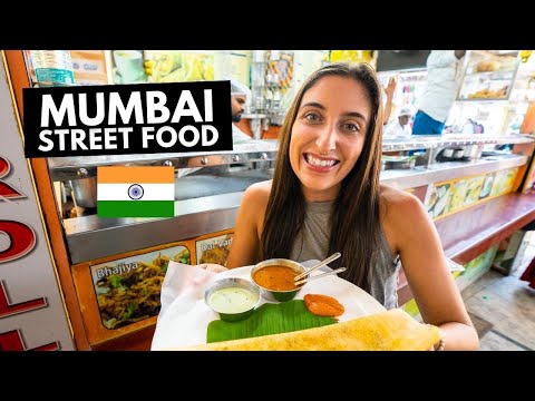 $1 Street Food Challenge in Mumbai, India (SO SPICY)