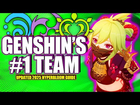 🔥 Easy F2P Hyperbloom Team 2025 - Best Start for Genshin Beginners!