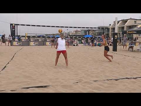 2022 AVPJunior Nationals - Girls 18U Day 2 Pool A - Kaiser/Nelson vs Edwards/Schrock Set 1