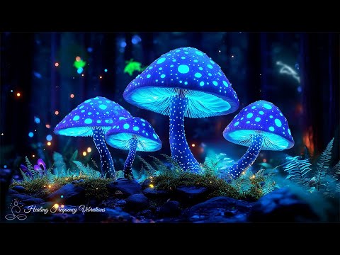 Enchanted Forest Ambience | 62Hz + 285Hz | Root Chakra Healing & Emotional Stability