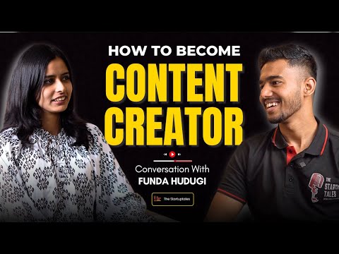 How to become Content Creator in 2024, earn money online, brands | Funda Hudugi | TheStartupTales