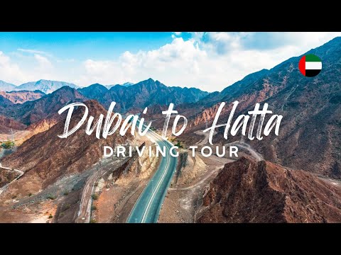 Scenic Dubai to Hatta Road Trip | Explore UAE’s Desert & Mountain Views | Driving Tour 4K