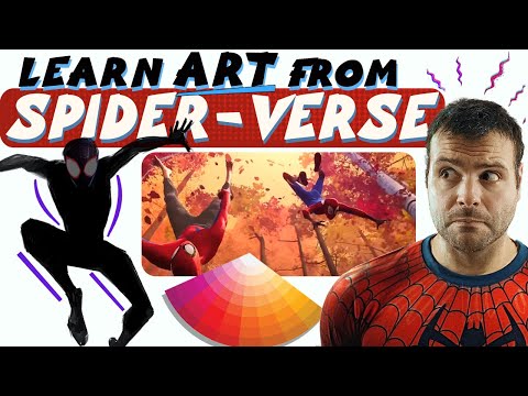 Let's LEARN ART From SPIDER-VERSE!