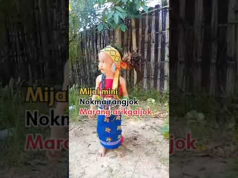 Gana kiltang garo song dance ( Shrinika Sangma || Song by Saldorik S Dio #shortvideo #viralvideo