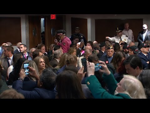 3 protesters arrested during Pete Hegseth's Senate confirmation hearing