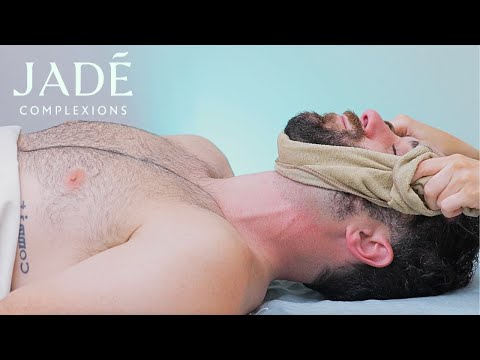 ASMR MALE FACIAL MASSAGE & EXFOLIATION | JADÉ COMPLEXIONS