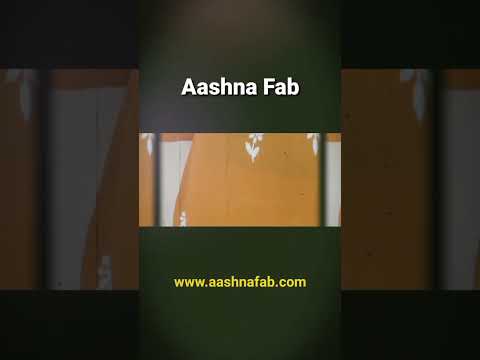 Aashna Fab मस्टेड कलर के साथ सफेद बखिया की कढ़ाई वाली नई डिज़ाइन#chikankari #fashion #lucknow