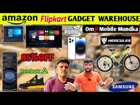 85% off Amazon return inventory WAREHOUSE | OM JI MOBILE With GST Bill #warehouse #omjimobile