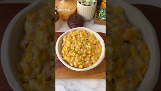 Creamy Cheesy Corn Recipe😍 #shorts #corn #trending