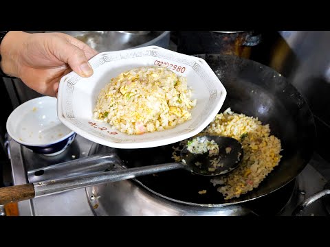 Fried Rice! Pork Cutlet Curry! Veteran Wok Skills at the Chinese Restaurant Near the Station