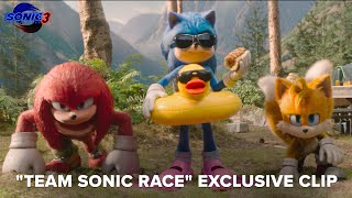 Sonic the Hedgehog 3 | "Team Sonic Race" Exclusive Clip (2024 Movie)