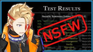 Axel reveals his SECRET **** test results